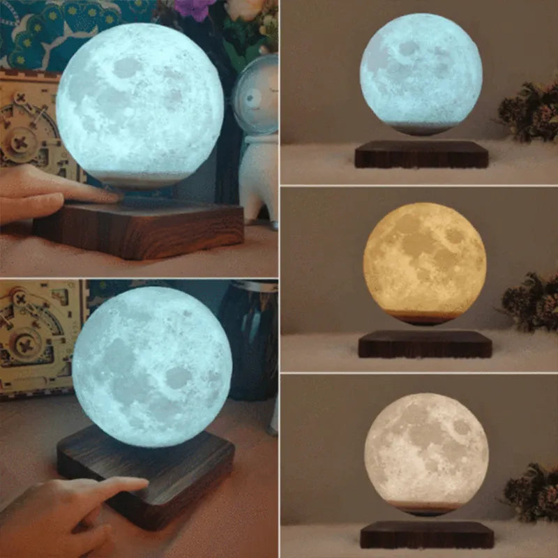 Levitating Moon Lamp