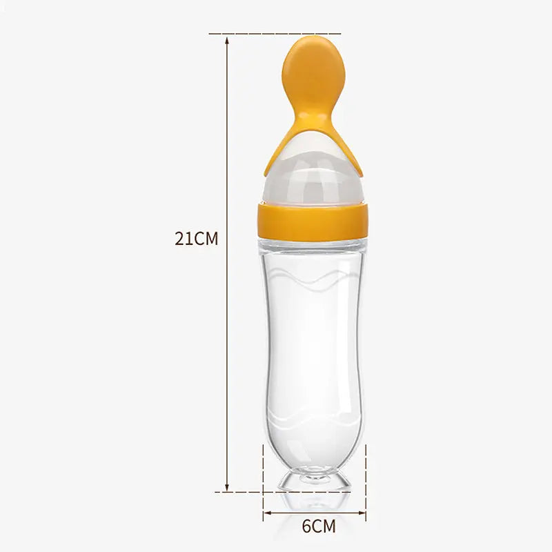 Squeezing Feeding Bottle