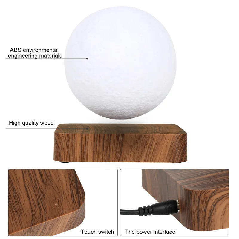 Levitating Moon Lamp